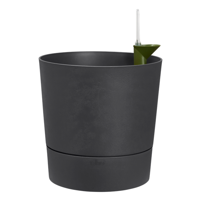 greensense aqua care round 30cm charcoal grey